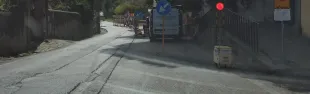 Foto Via Borromeo - lavori in corso