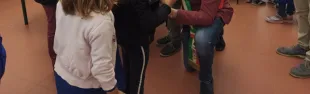 Foto consegna ecoborracce Scuola Primaria a San Casciano V.P.
