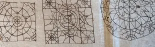 Disegno originale del punto Tavarnelle di zia Zelinda