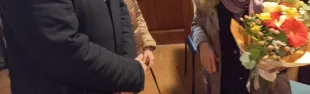 Bruna Zecchi e il Sindaco