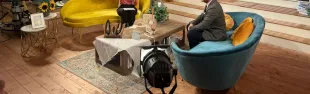 Paola Saluzzi e il Sindaco David Baroncelli