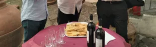 Inaugurazione della mostra d'arte di Domenico Monteforte