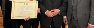 Premio al Sindaco dal Presidente della Repubblica Mattarella 