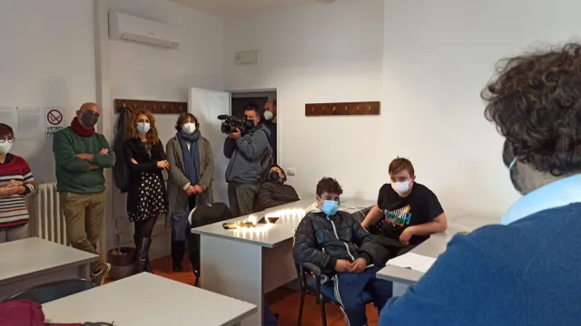 Foto lezione in classe Chiantiform