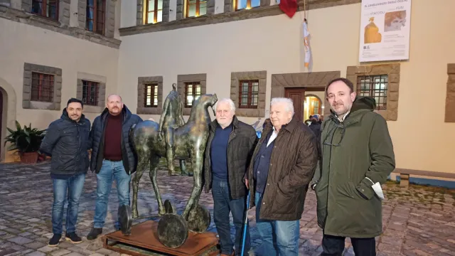 foto inaugurazione mostra il linguaggio degli occhi