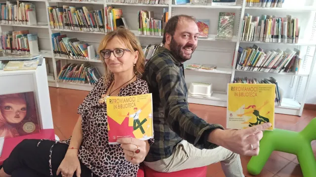 Foto Ritroviamoci in biblioteca Gianna Bigi e Marco Rossetti