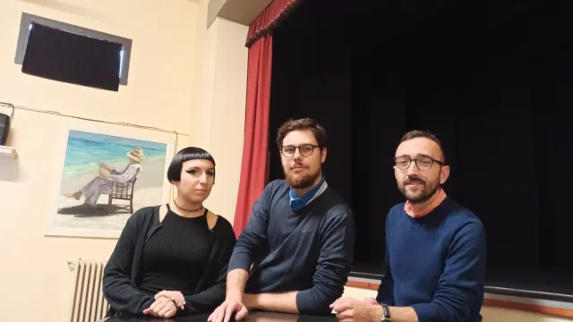 da sx Alice Magnolfi, Giacomo Cassetta, Assessore Giulio Saturnini