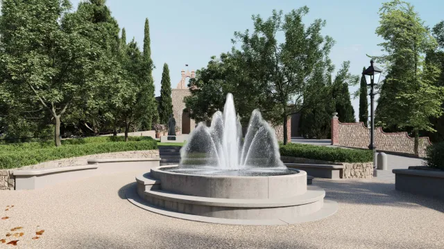 immagine progetto Piazza Mazzini con fontana