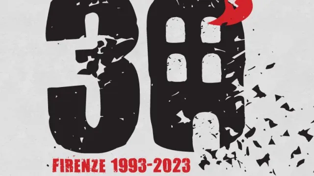 immagine logo 30° anniversario strage Georgofili Regione Toscana
