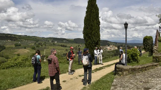 immagine presentazione nuovi sentieri di Greve in Chianti