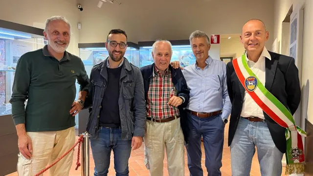 immagine inaugurazione nuova sez. archeologica Museo di San Francesco _Greve
