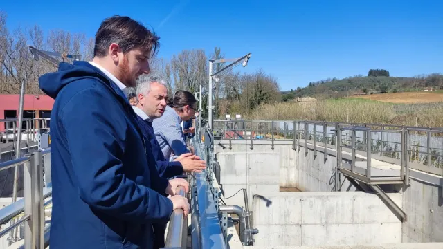 immagine nuovo depuratore SanCasciano VP