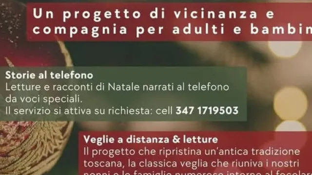 Volantino "Racconti e dediche al telefono"