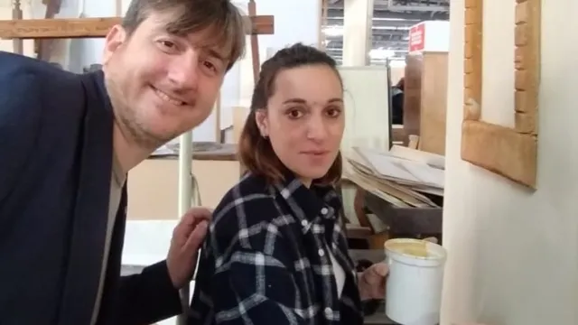 Il Sindaco Roberto Ciappi ed Elisa Ferruzzi