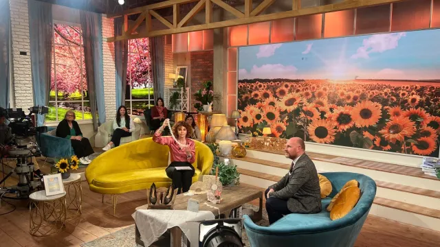 Paola Saluzzi e il Sindaco David Baroncelli