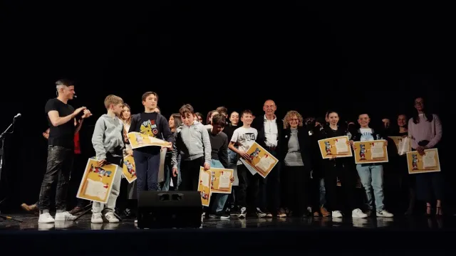 Premiazione al Teatro Boito di Greve 