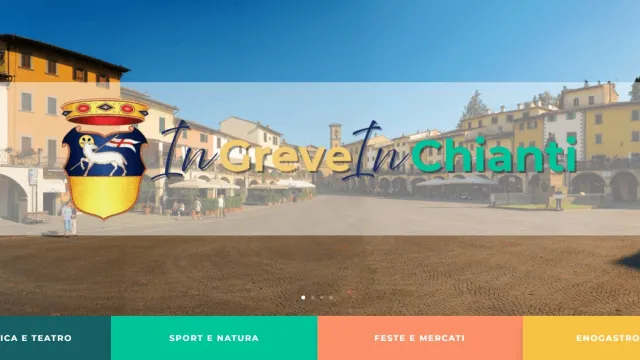 Homepage nuovo portale eventi Comune