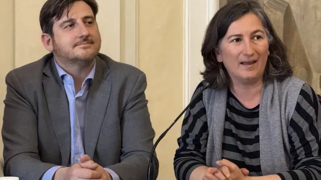 Assessore Sara Albani e Sindaco Roberto Ciappi