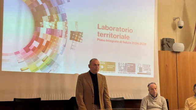 Piano Intrgrato di salute - Sindaco Paolo Sottani e Vice Presidente della Società della salute