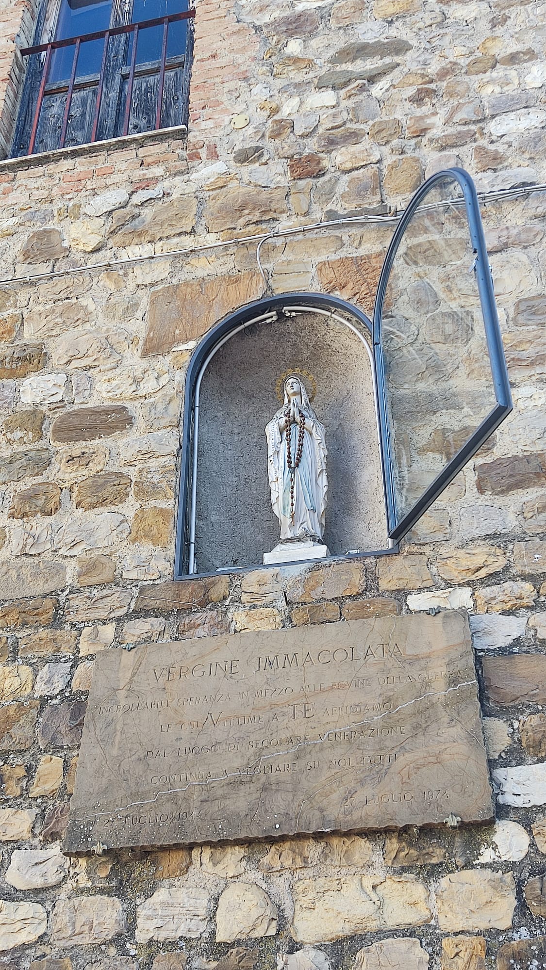 Madonna di Lourdes dell'antico Chiesino