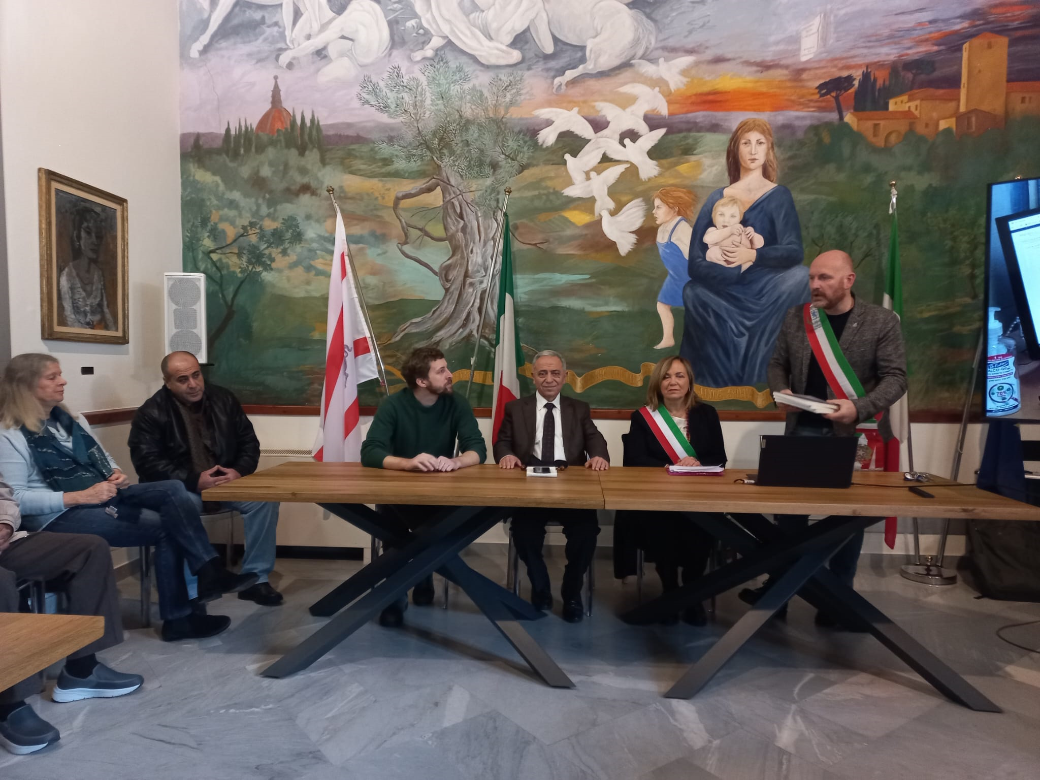 Delegazione Palestinese a Barberino Val d'Elsa