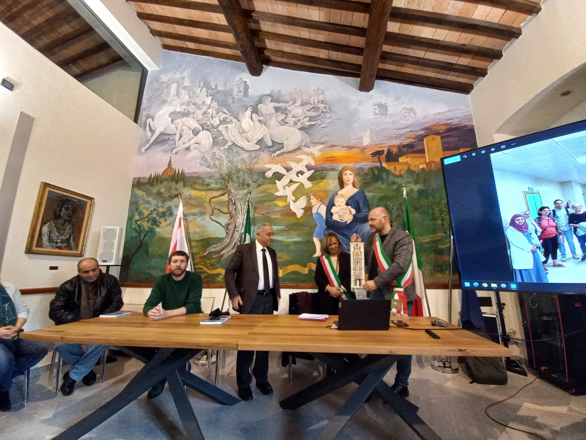 Delegazione Palestinese a Barberino Val d'Elsa