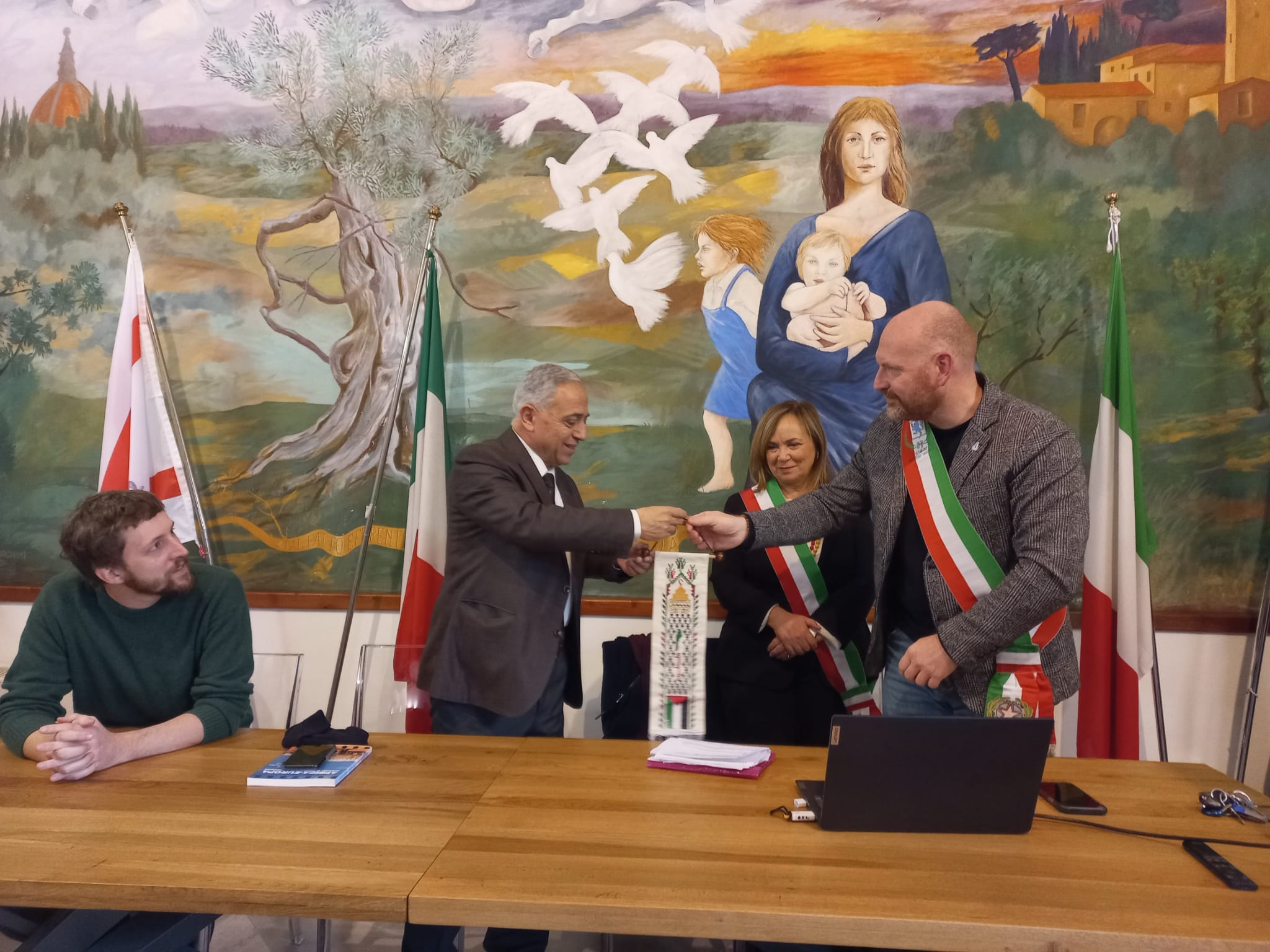 Delegazione Palestinese a Barberino Val d'Elsa