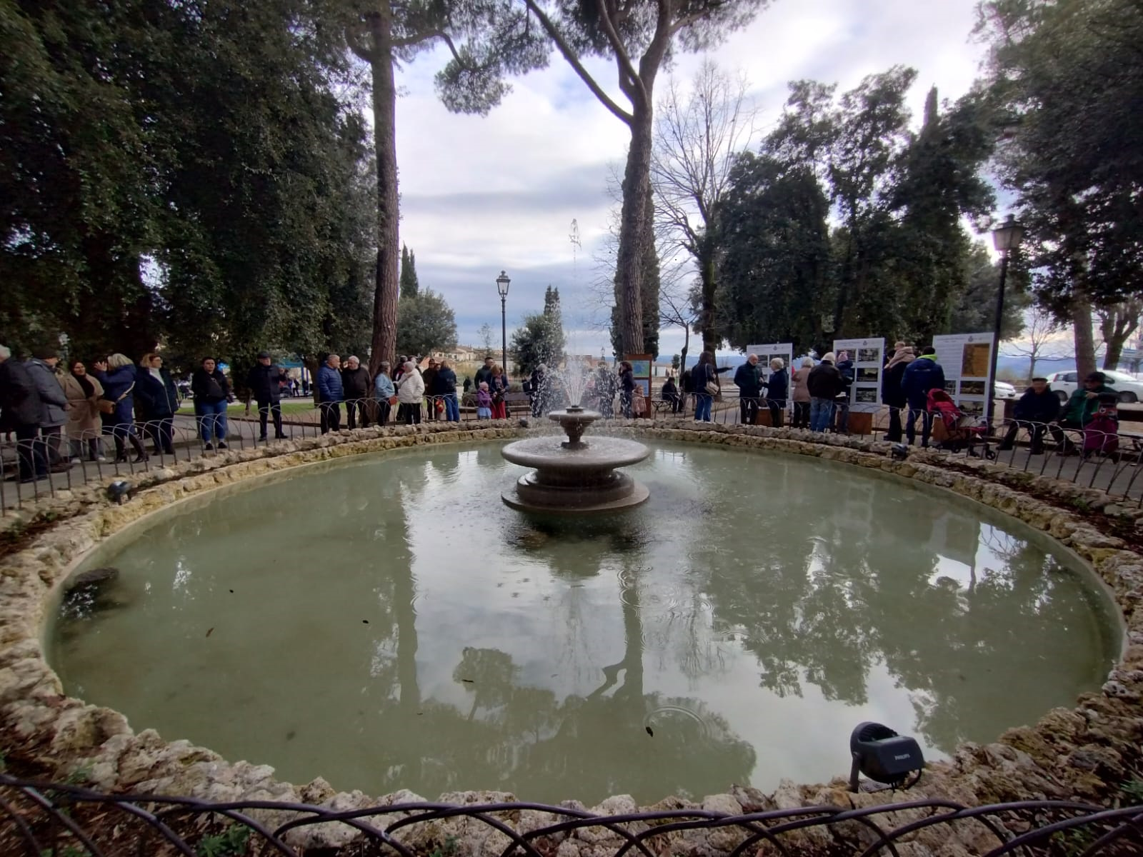 Inaugurazione fontana storica