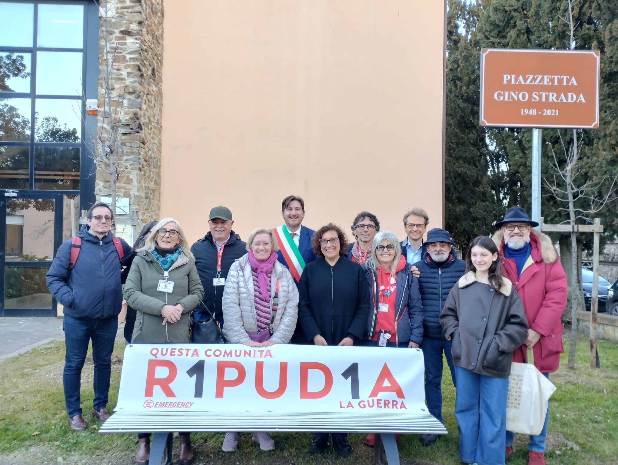 Una Piazza dedicata a Gino Strada